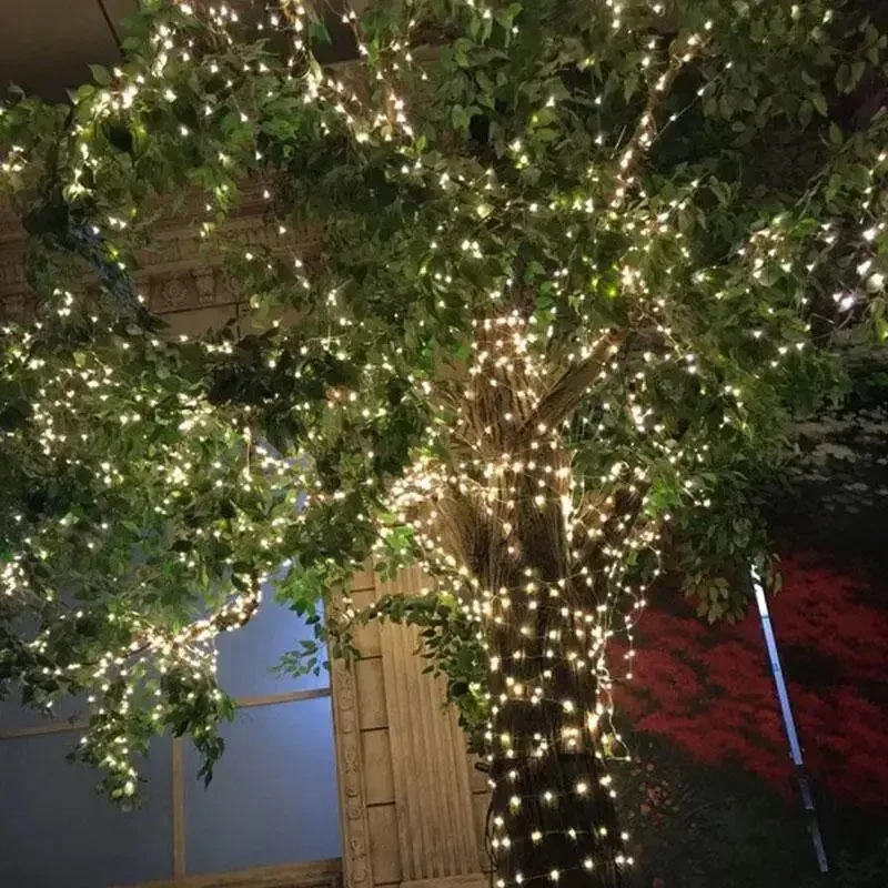 

Solar Warm Light Copper Wire Lamp LED Night Light Fairy Light String Outdoor Garden Trees Party Decoration Atmosphere Light