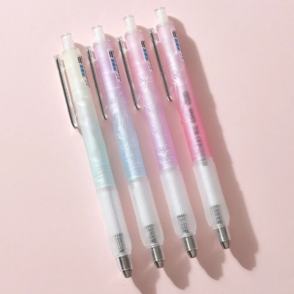 

Ballet 0.5mm Gel Pen Black Full Needle Tube Writing Pen Smooth Writing Emboss Pressing Pen Office Use