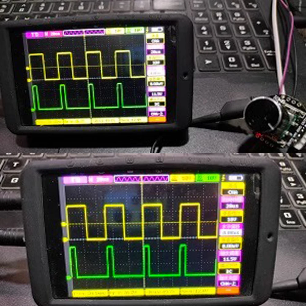 DC 5-24V Dual PWM Duty Cycle Onafhankelijke uitgang Digitale potentiometer Digitale encoder met geheugenfunctie verhoogt de klok mee