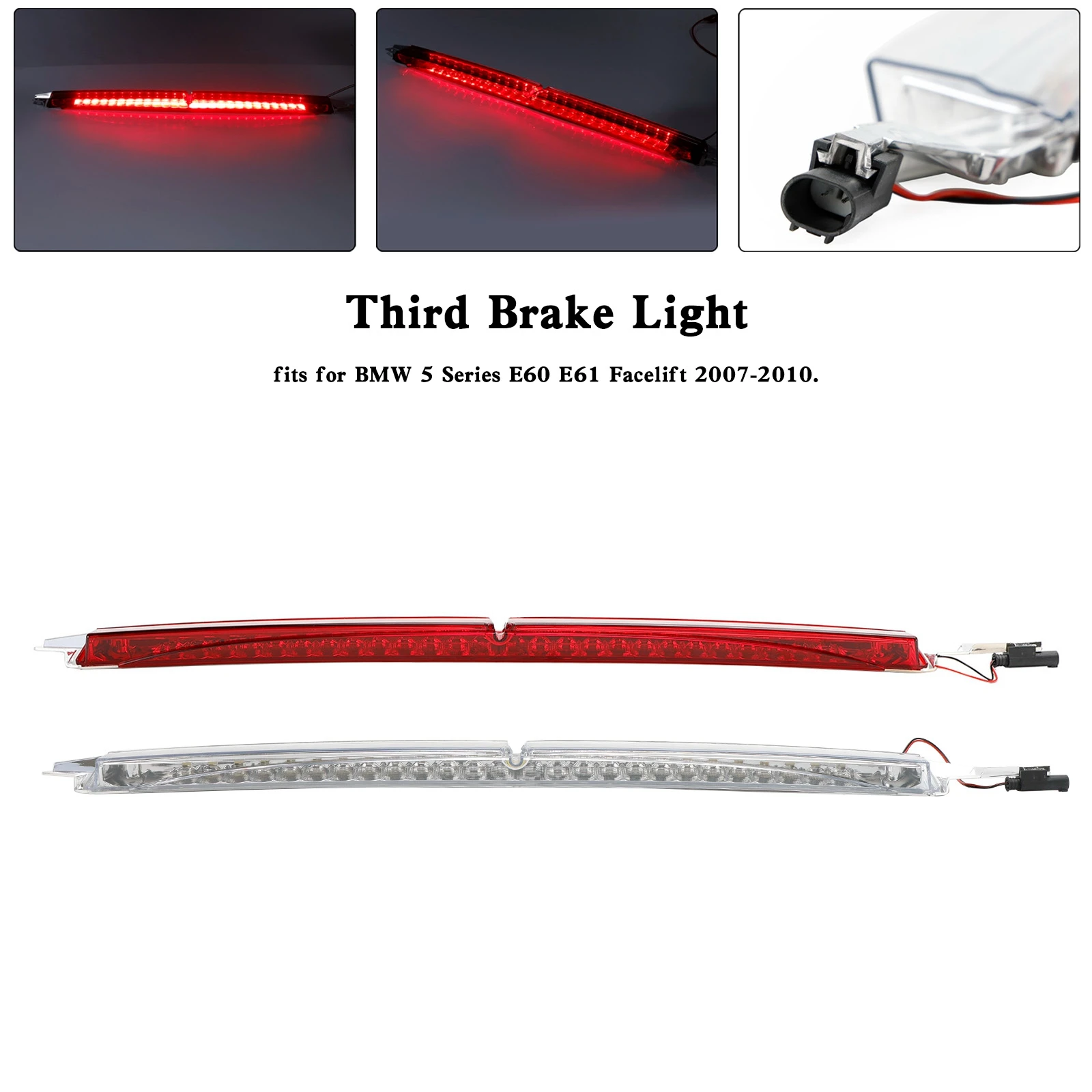 Artudatech Third Brake Light 63256925902 For BMW 5 Series E60 E61 Facelift Car Accessories