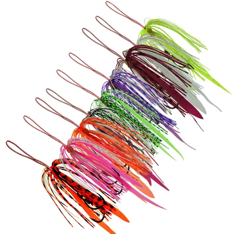 

Strong Line Assist Hook High Carbon Steel Circle Hook Fishing Jigging Lures Hook