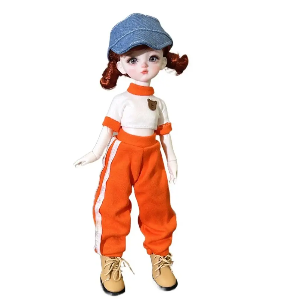 Trendy Fashion 30cm Doll Clothes Pretty Casual 1/6 BJD Doll Outfit Set Cute Doll Dress (No Dolls and Shoes)