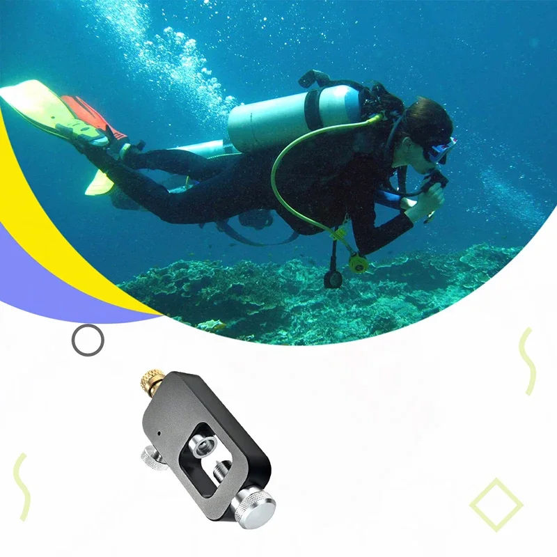 Scuba Adapter Snorkeling Adapters Head Valve Conducting Equipment for Diving Air Bottle