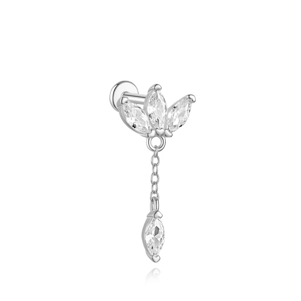 CANNER Cartilage Spiral Earring Silver 6