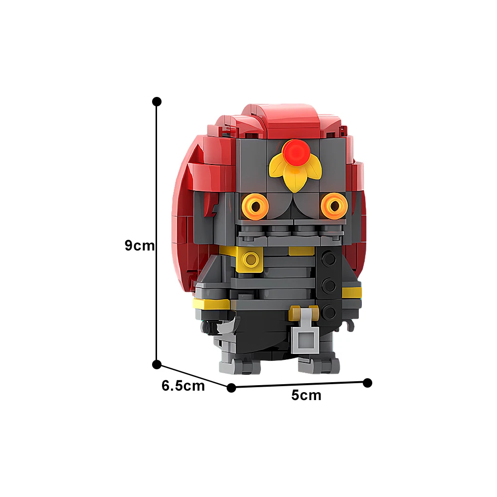Gobricks MOC Mummifieds Ganondorfeds royaumes Brickheadzs modèle blocs de construction personnages de jeu classiques briques à monter soi-même jouet enfants cadeau