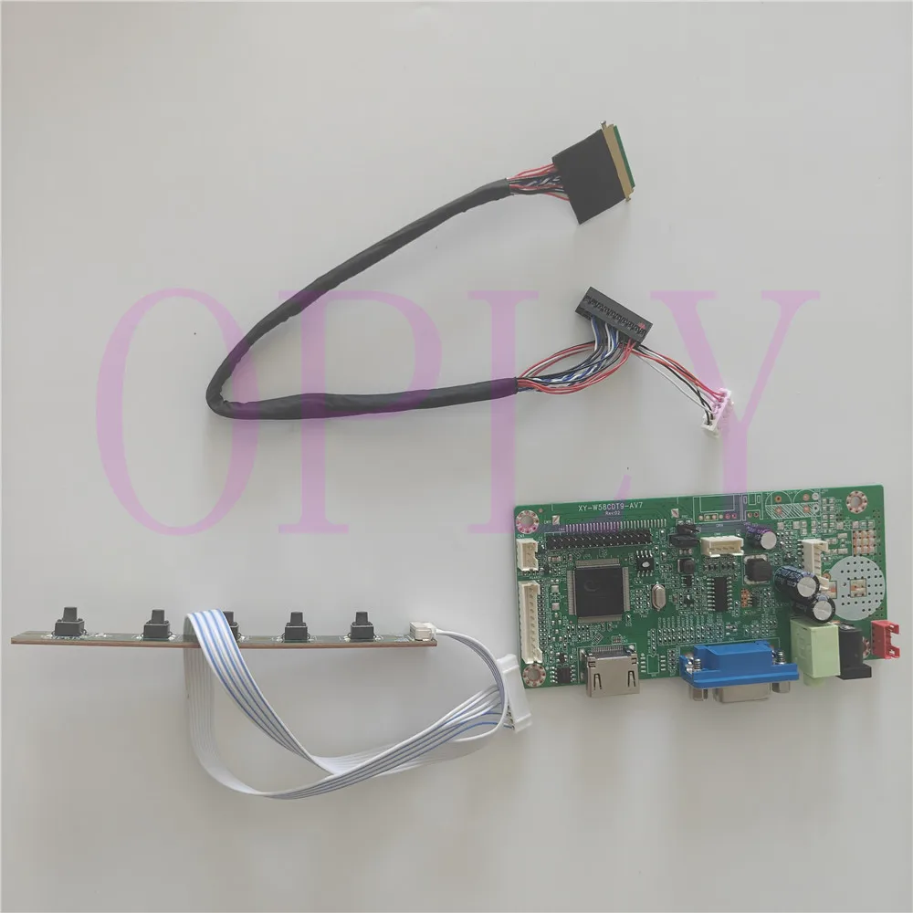 

58C Controller boardfor HB156WX1-100 HB156WX1-200 HB156WX1-500 HB156WX1-600 1366X768 15.6" LED panel screen HDMI-Compatible VGA