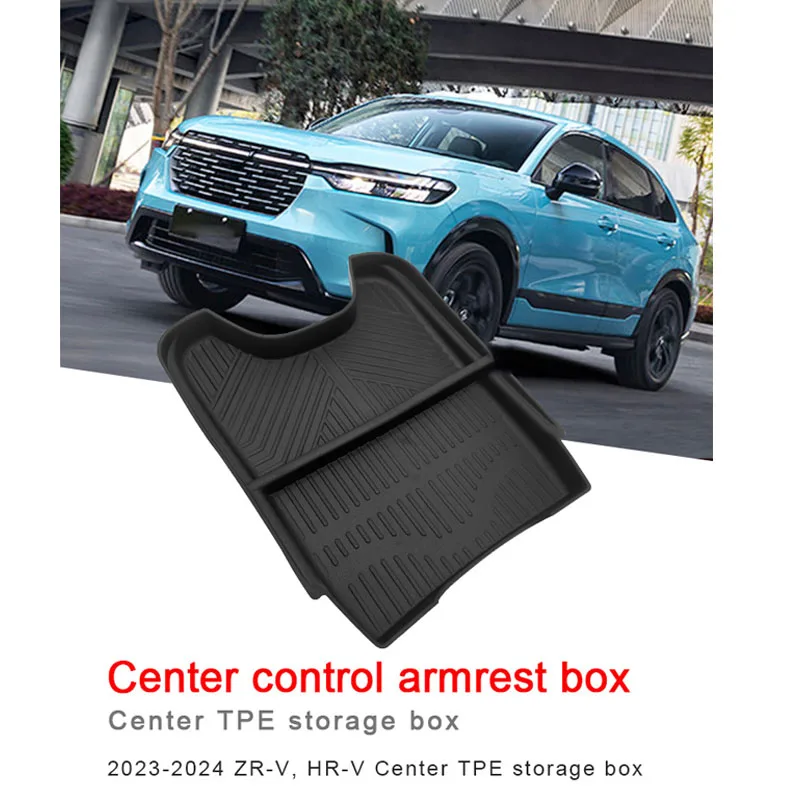 

Suitable for 23-24 models ZR-V HR-V Zhizai TPE central storage box car storage box storage compartment