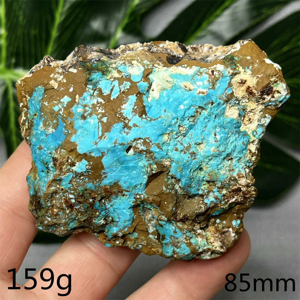 Pierre précieuse naturelle Turquoise bleue américaine, spécimen minéral Original, grotte de cristal, décoration de Collection de salle de maison, guérison