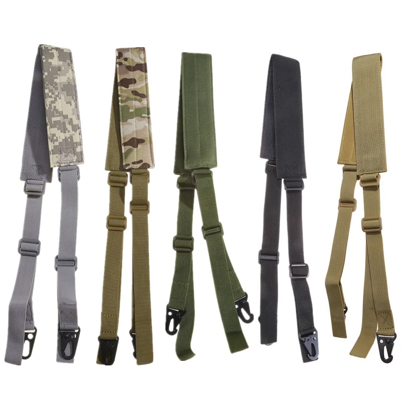 

Gun Sling Multi-Mission Sling Strap Outdoor Rifle Universal Gun sling Tactical Adjustable Airsoft Gun Belt Rope