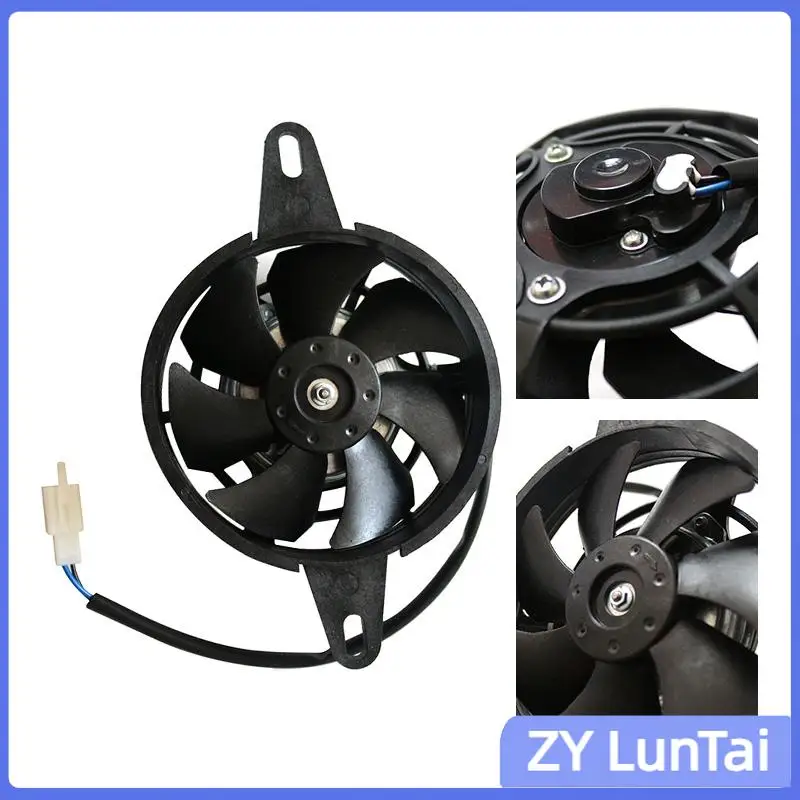

Oil Cooler Engine Radiator Electric Cooling Fan Fit for 150cc 200cc 250cc Chinese ATV Quad Go Kart Motorcycle