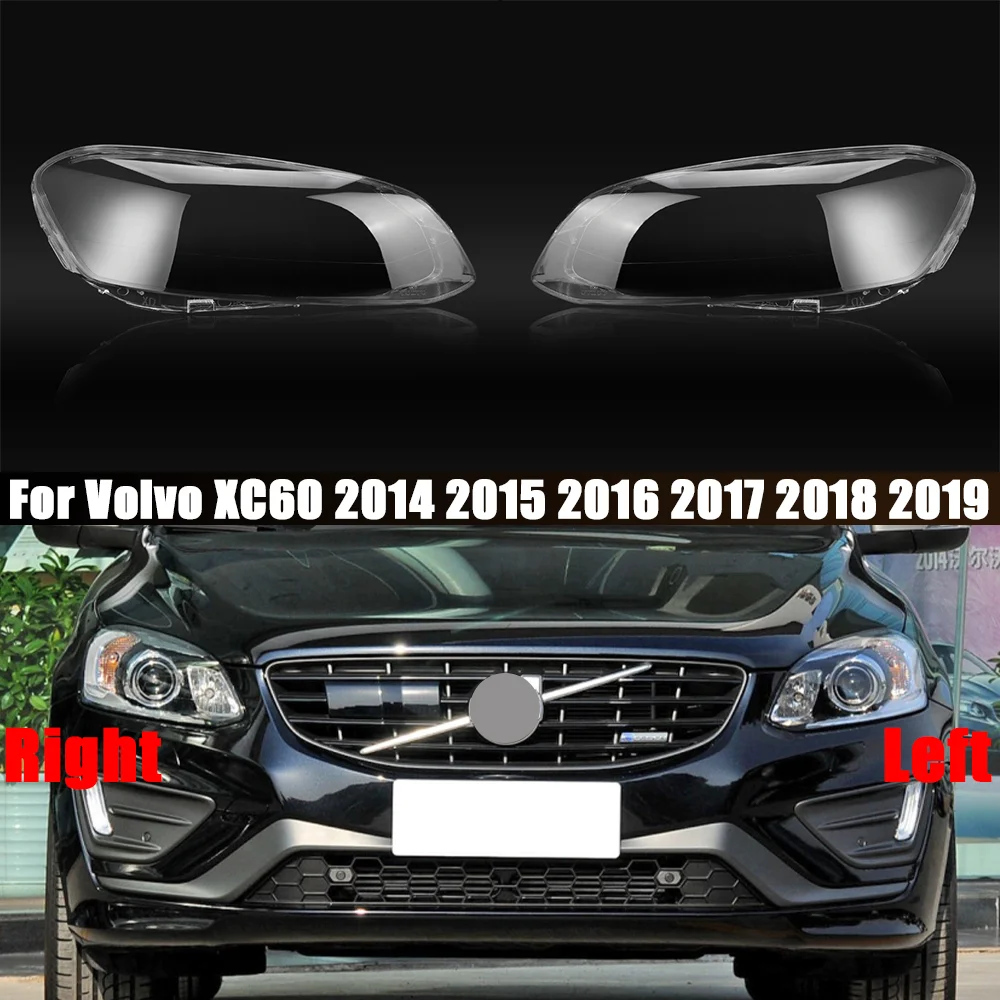 

Car Headlamp Lens For Volvo XC60 2014 2015 2016 2017 2018 2019 Headlight Cover Front Headlamps Transparent Lampshades Lamp Shell