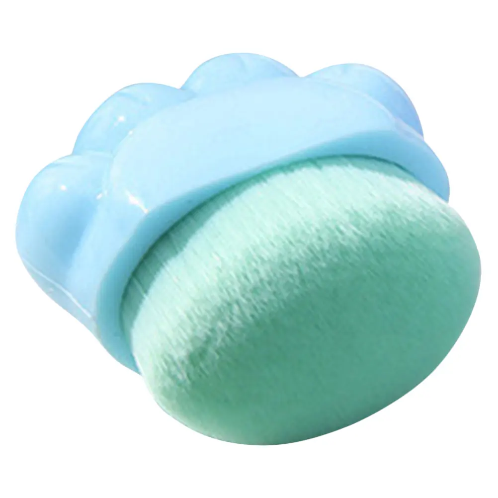 

Cat Claw Makeup Brush Blue Portable Foundation Blush Concealer Powder Artificial Fiber Lightweight Compact Design Women Girl