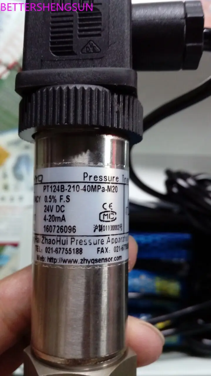 

PT124B-210-40mpa-M20 4-20ma pressure transmitter pressure sensor