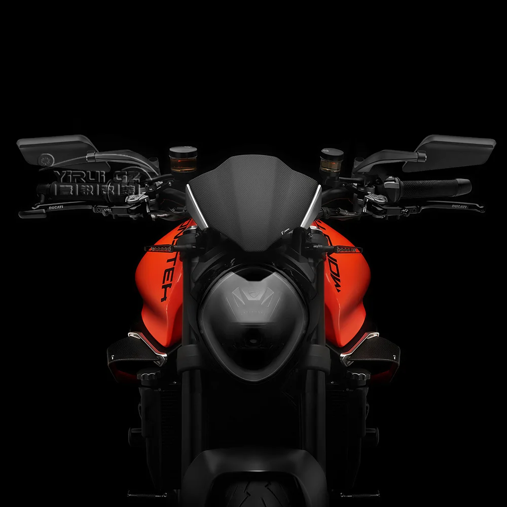 新しいサイドビューミラーモンスター 821 18-25 新ユニバーサルオートバイバックミラーオートバイドゥカティモンスター 937 SP 2021-2025