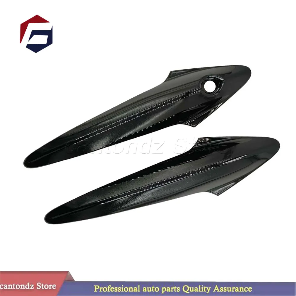 1503324 FOR Civic FN2 06-11 Black Outter Door Handle Trim Covers Gloss For Honda Type R MK8 FK