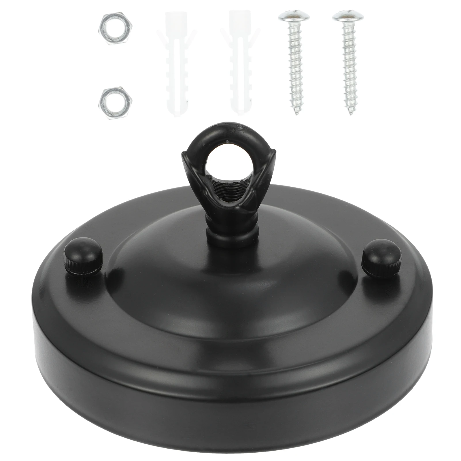 

Ring Ceiling Light Iron Canopy Plate Strong Kit Hanging Lamp Base Pendant Light Cover Mounting Bracket Decorative Hanger Lantern