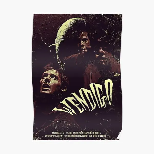 Supernatural Wendigo  Poster Wall Print Funny Decor Decoration Modern Room Art Vintage Mural Picture Home Painting No Frame