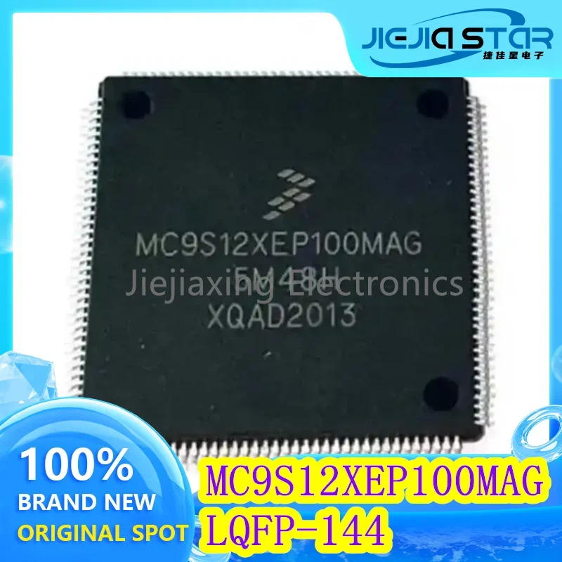 

MC9S12XEP100MAG MC9S12XEP100 5M48H LQFP144 BMW CAS4 Computer Board CPU Chip 100% Brand New and Original Electronics