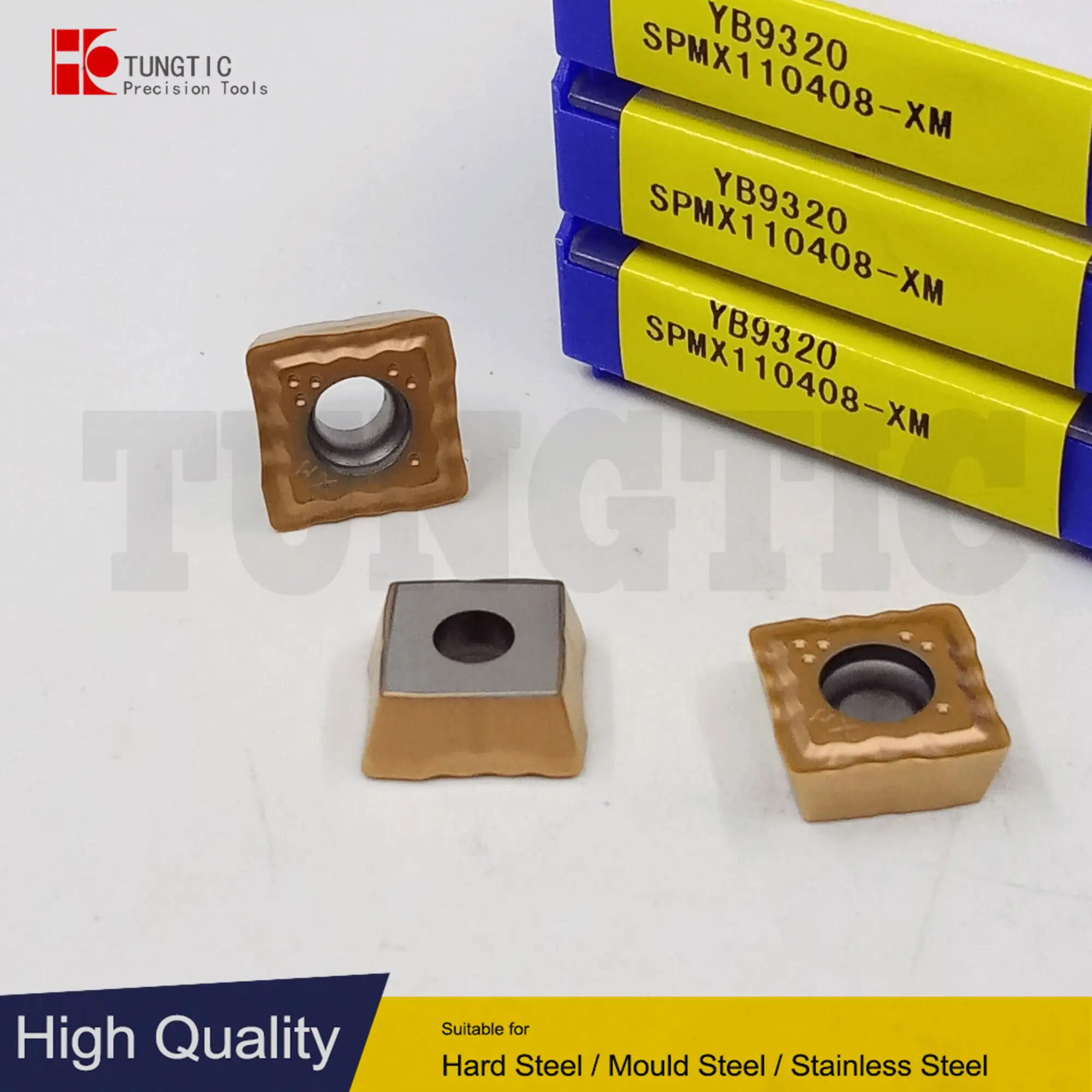 

SPMX110408-XM YB9320 YB6315 Indexable Drilling Inserts Lathe Machining Cutting Tools