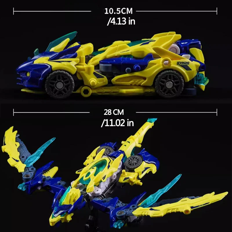 BEASTDRIVE BD-11 Lightning Lizard Deformation Toys Figura de acción, Conversión de juguetes en vehículo y bestia, Fiesta de cumpleaños perfecta G