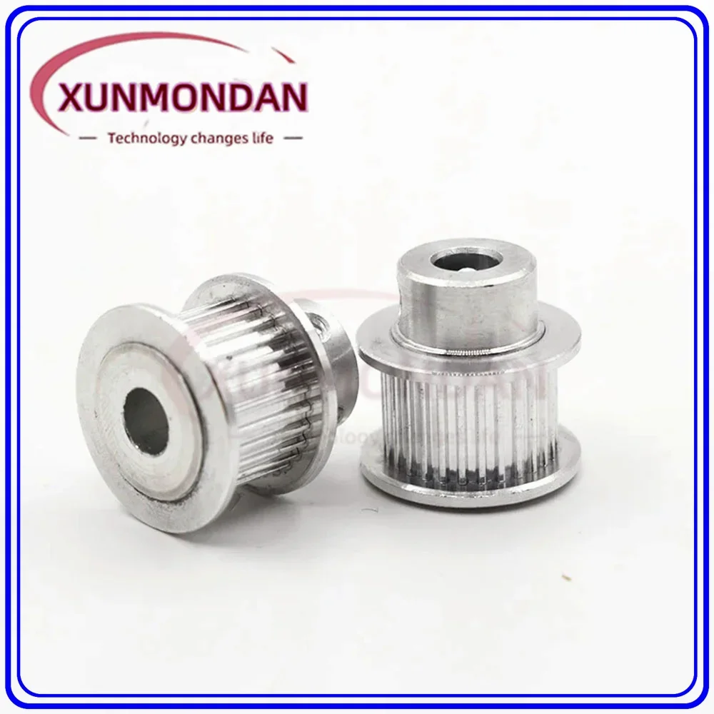 23T/24T/25T/26T/27T/28T/29T/30Teeth MXL Timing Pulley Bore 4/5/6/6.35/8/10/12mm-15mm for 6/10mm Width Belt Used In Linear Pulley