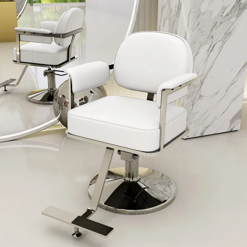 Display Modern Hair Barber Luxury Vintage Fashionable Hair Barber Trendy Design Barbershop Sillas Commercial Furniture image 5