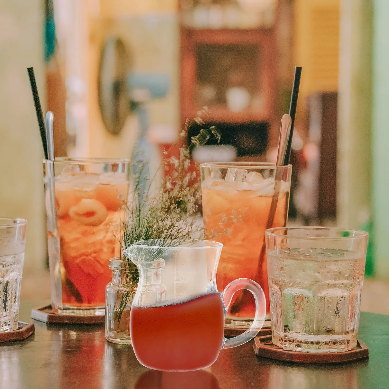 2 قطعة إبريق النبيذ الأحمر موزع النبيذ المنزلية قابلة لإعادة الاستخدام إبريق الخمور لشريط إبريق ويسكي غرامة الحرفية السلس شفافة