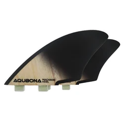 Twin Keel Fins Single Tab Dual Tabs II Fins Surfboard Fins Twin Fin Fishtail Surfboard Fins Twin Keels - Smooth Fiberglass Flex