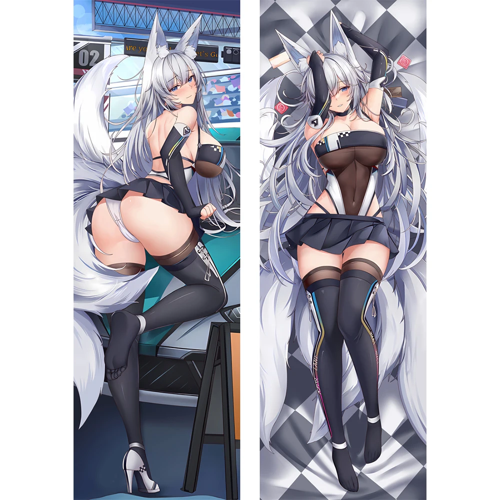 Jogo azur lane shinano cosplay dakimakura sexy corpo travesseiro caso otaku fronha jogo lance capa de almofada casa decoração do carro presente