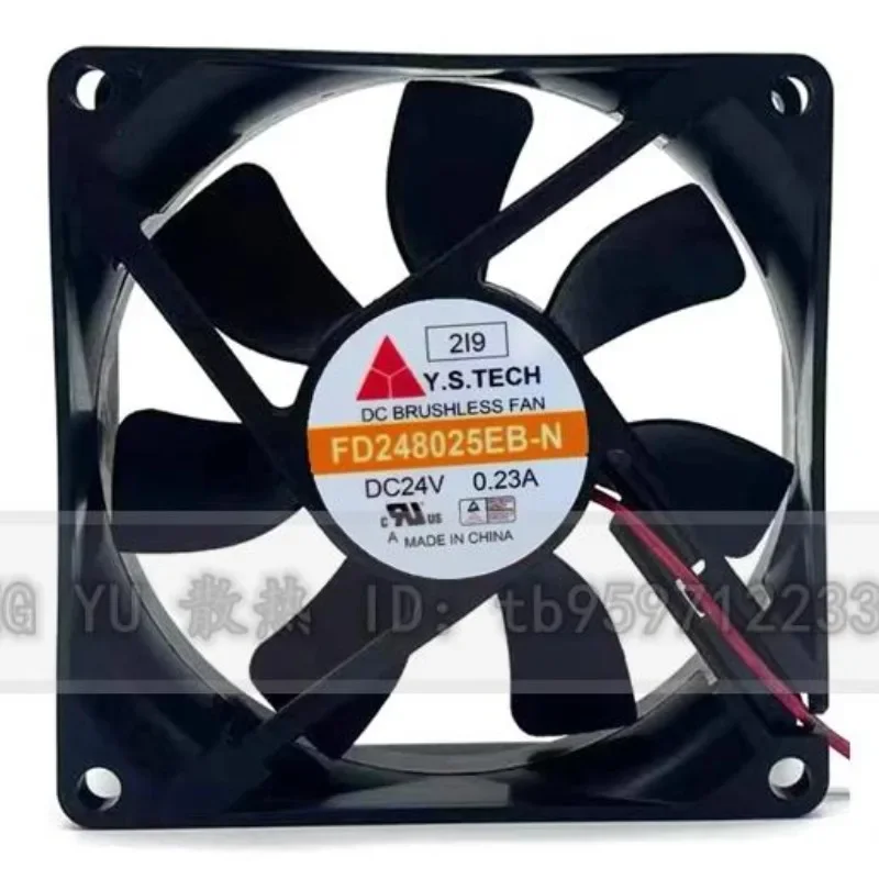 

Новый вентилятор-кулер для Y. S.TECH FD248025EB-N 24 В 0,23 А 8 см 8025 инверторный охлаждающий вентилятор 80*80*25 мм