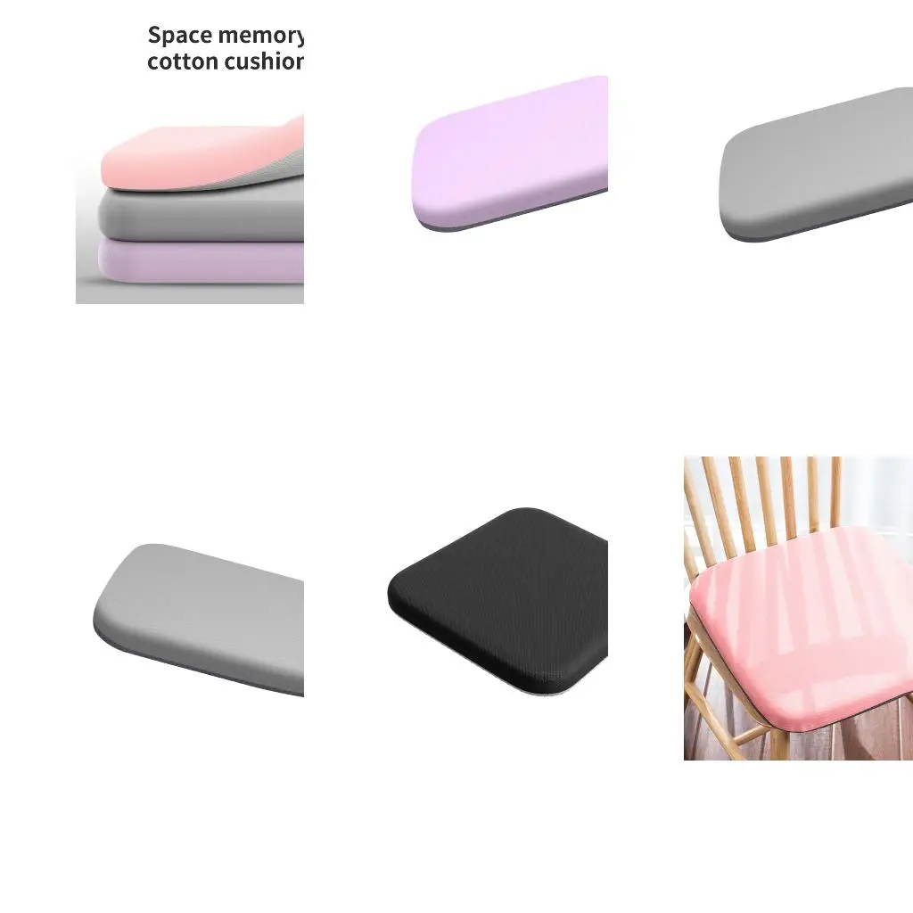 Ergonomic Memory Foam Cushion Office Chair Car Pad Breathable Design