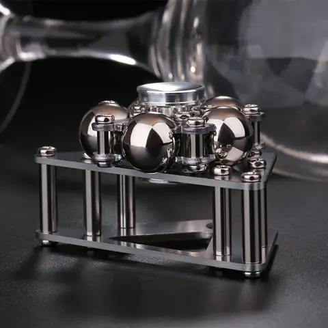 Pariserhjul Metall Fidget Spinner Kreativ Avtagbar Handspinner Vuxen Stresslindrande Leksaker Snurrtop Autismleksaker 10 best sales fidgethjul - №2