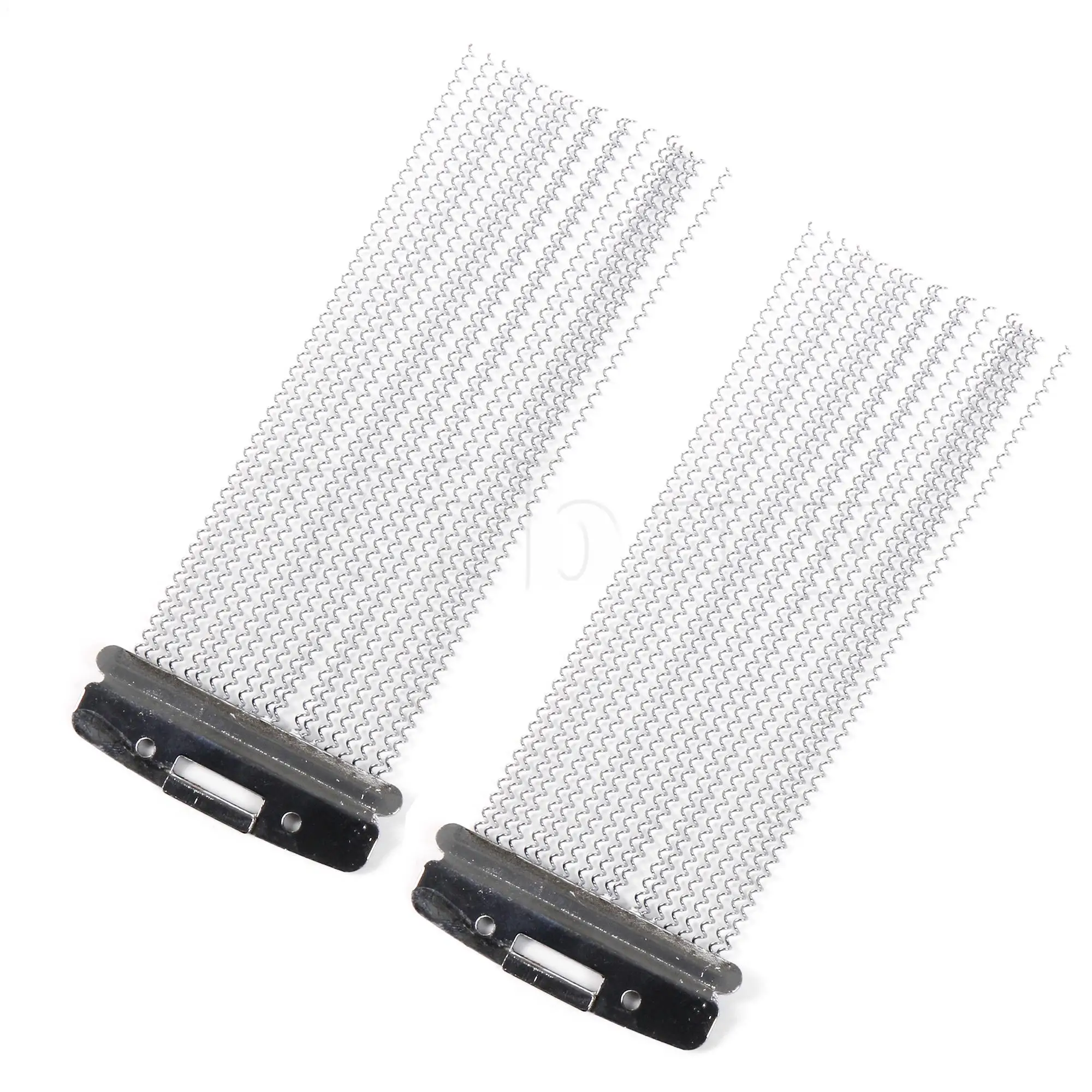 Yibuy 2 Pieces 20 Strands Steel Snare Drum Wire for Cajon Box Drum Springs