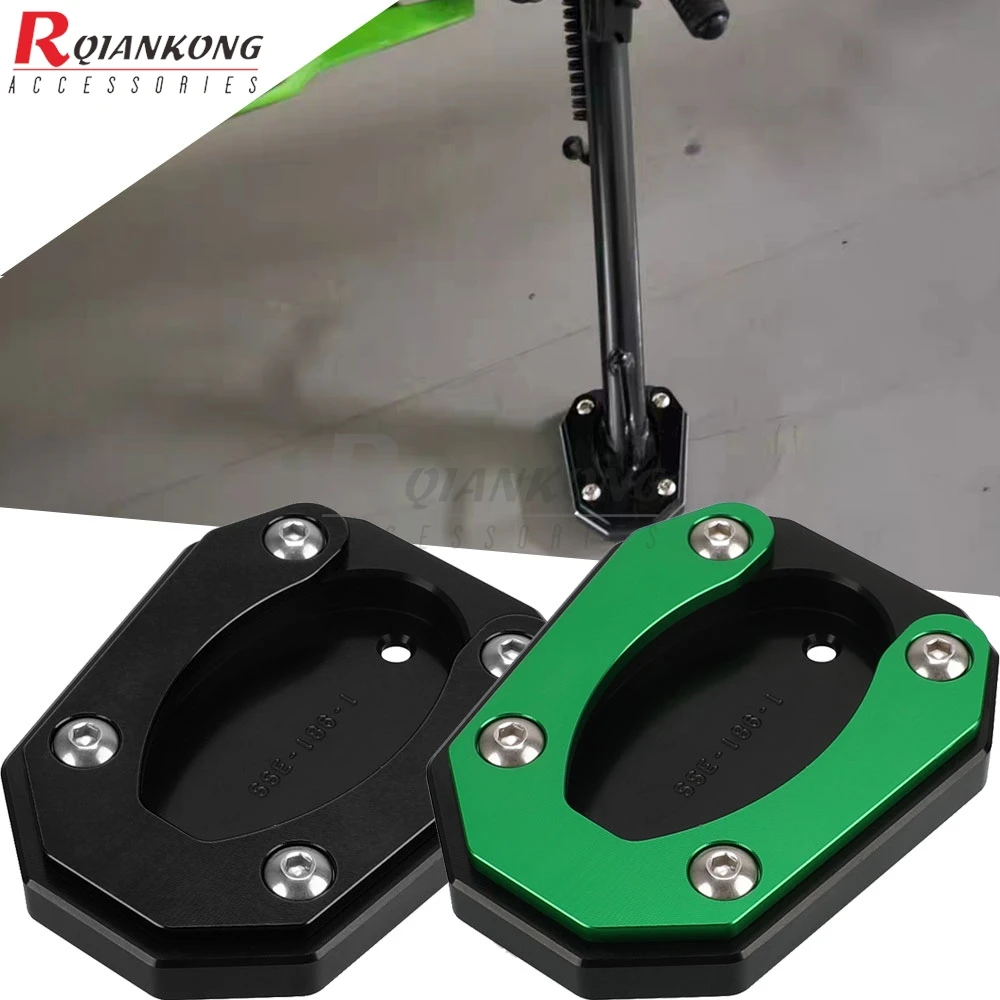 

Motorcycle Side Stand Enlarger For Kawasaki VERSYS650 Versys 650 Tourer 2015-2020 2021 2022 2023 2024 Kickstand Enlarger Plate