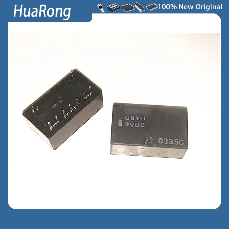 New 5PCS/LOT G6Y-1-9VDC G6Y-1 9VDC G6Y-I 9V pin-9