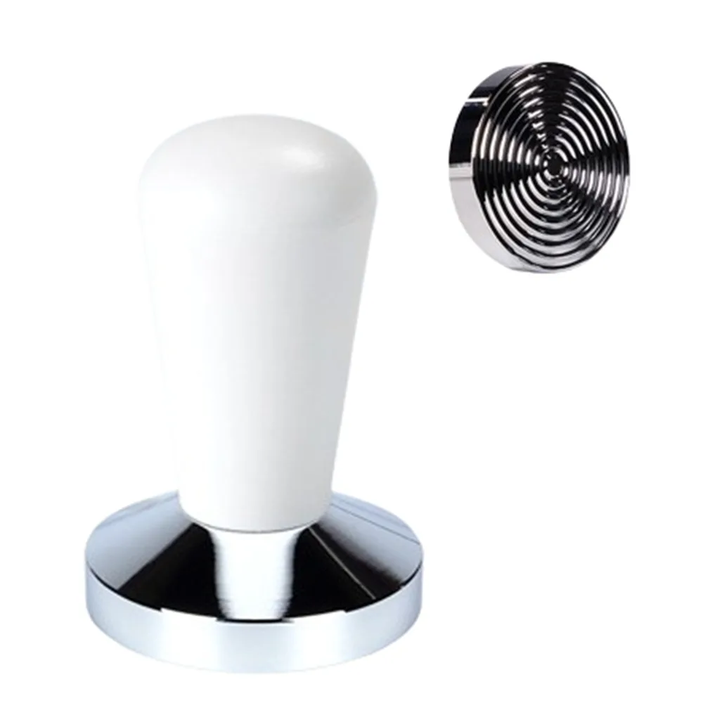 

Durable 51mm/58mm Coffee Tamper Threaded Base Manual Coffee Powder Hammer Heavy Duty Solid Espresso Powder Barista Tool
