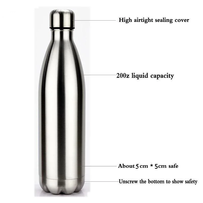 750ml Diversion Water Bottle Portable Water Bottle Secret Stash Pill Organizer Can Safe Hiding Spot for Money Bonus Key Ring Box