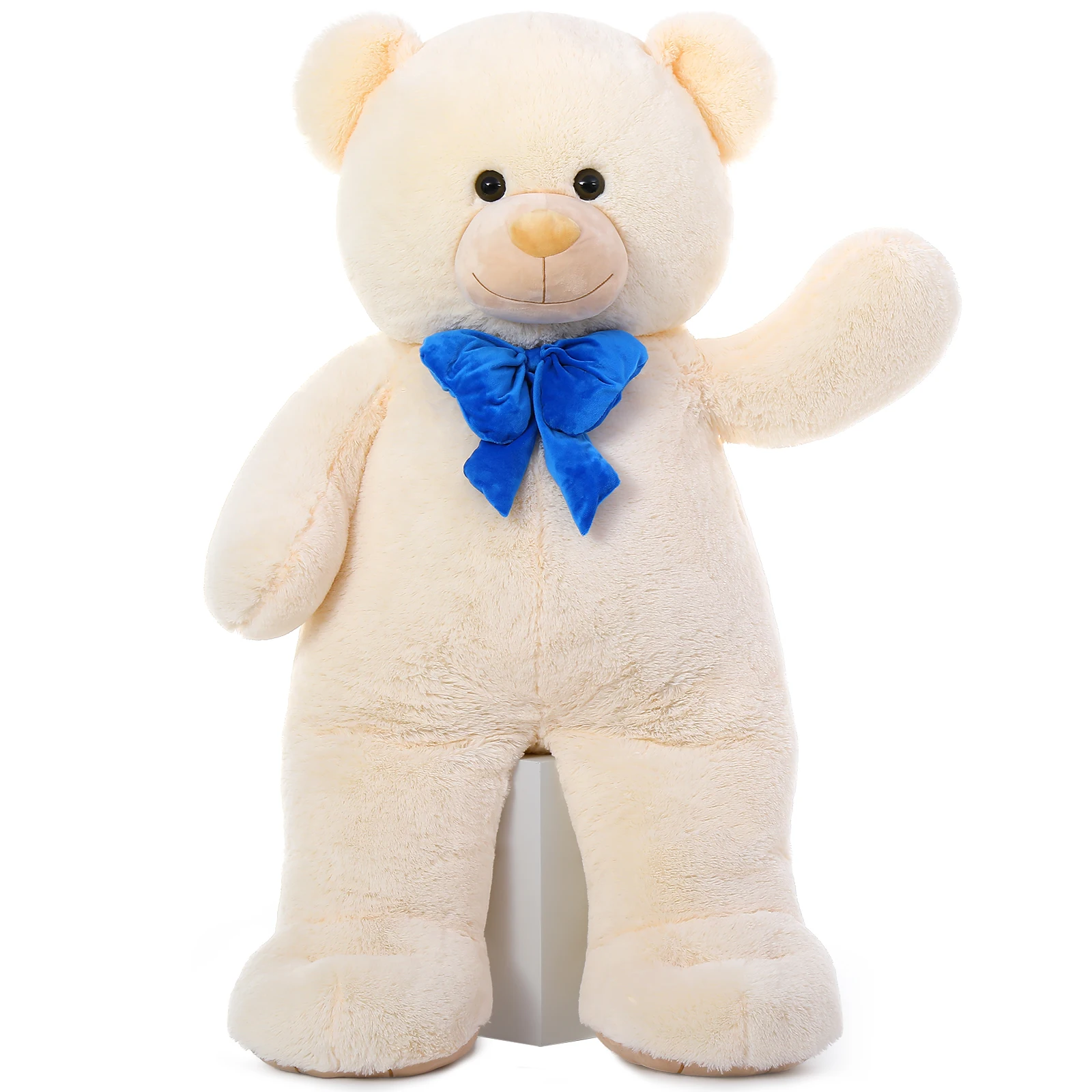 

MorisMos Big Teddy Bear 4 ft Stuffed Animal, 47in Stuffed Bear Baby Shower Life Size Giant Teddy for Mother,Kids,Girlfriend,Wife