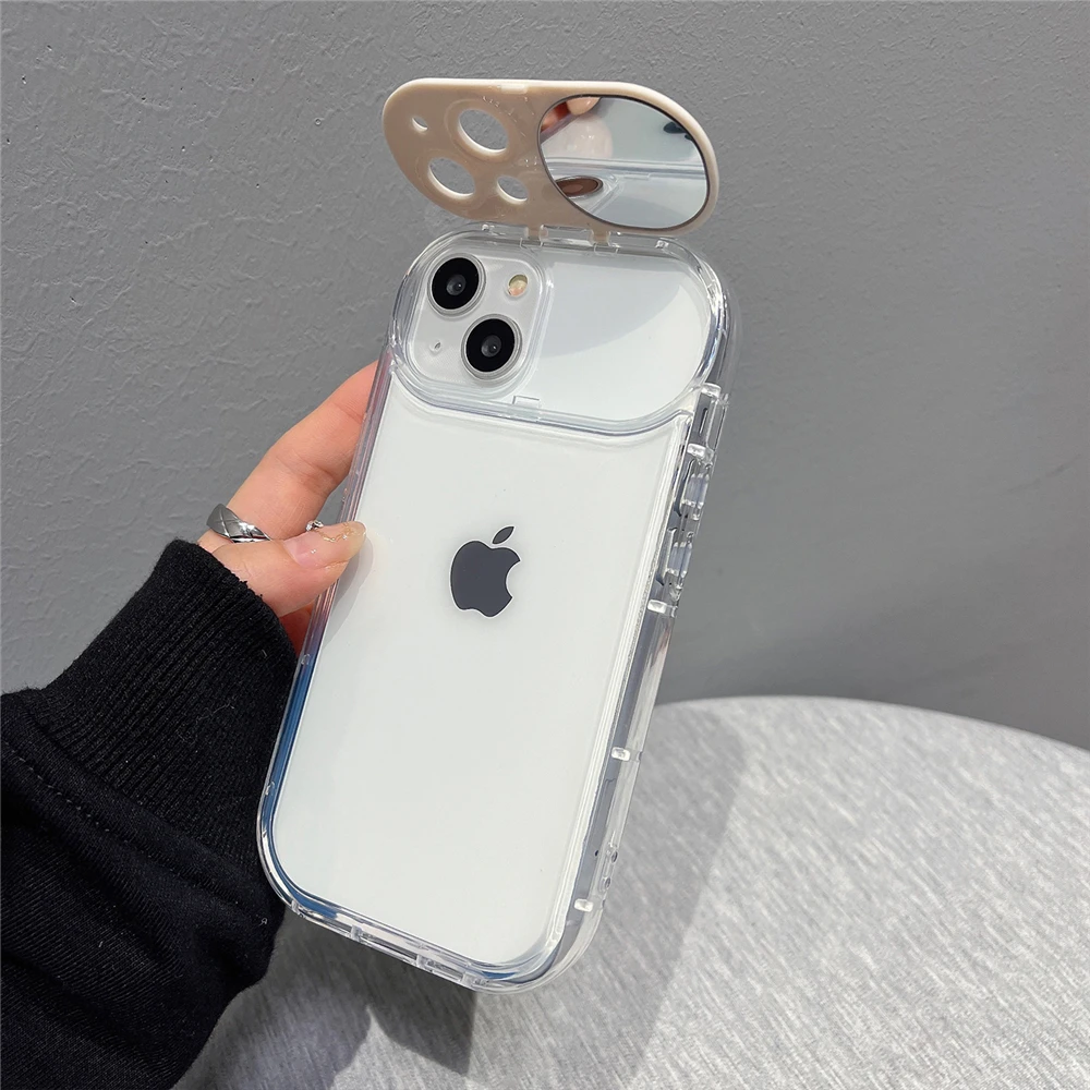 Invisible Camera Flip Mirror Holder Transparent Phone Case For iPhone 15 14 11 12 13 Pro Max Plus XR Soft TPU Shockproof Cover - AliExpress 202192403 Invisible Camera Flip Mirror Holder Transparent Phone Case For iPhone 15 14 11 12 13 Pro Max Plus XR Soft TPU Shockproof Cover - AliExpress 202192403