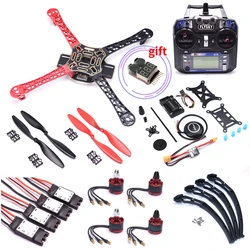 F450 450mm Quadcopter Rack Kit Frame APM2.8 APM 2.8 Flight Controller 8N GPS 2212 Motor 30A ESC / Flysky FS-i6 FS I6 Transmitter