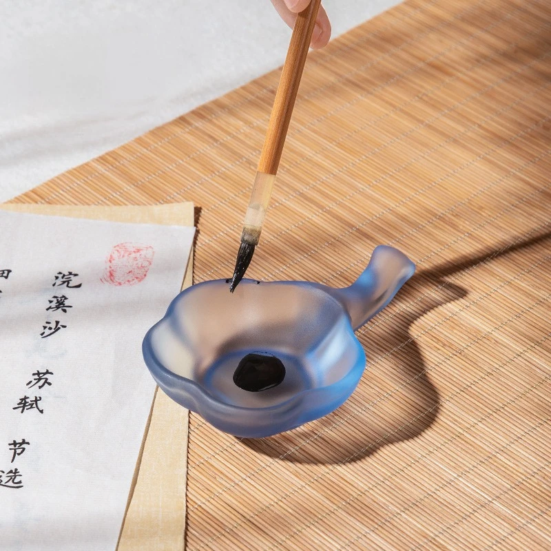 Lanzhai Frosted Ink Dish Inkst - Commercial Kitchen Accessories ulasan dan harga