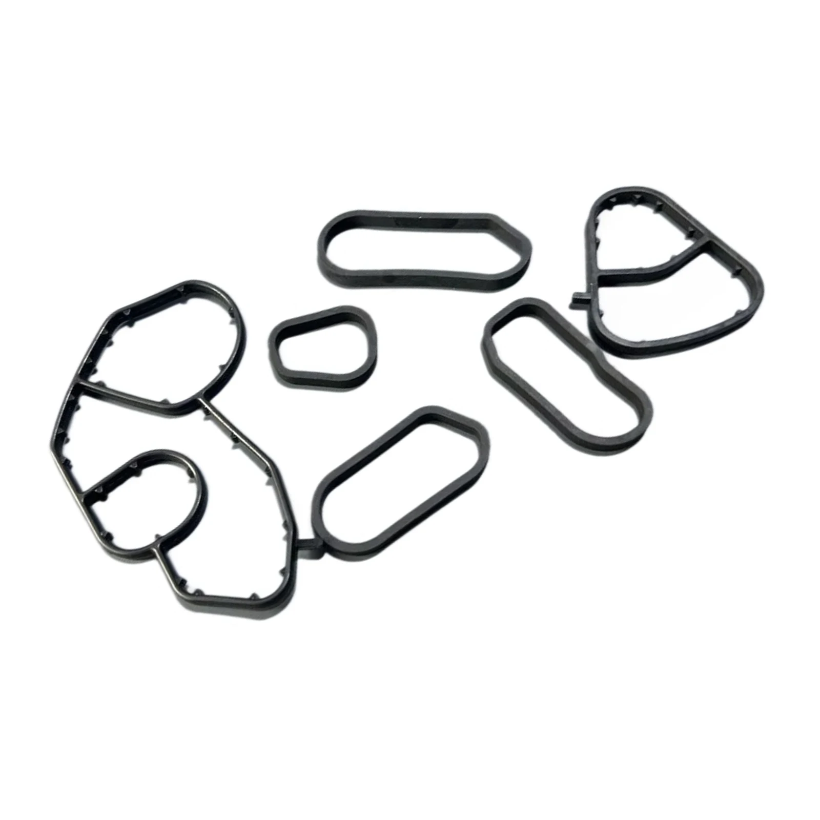 Automotive Seals O-Ring Set Engine Repair 6-Piece Set Compatible Parts Easy Installation High Performance For Mazda