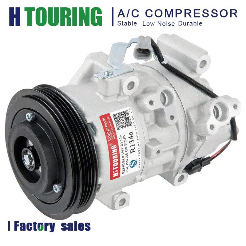 For Ac Compressor Toyota Vios Yaris Vitz 1.5 5SE11C 8831052480 8831052481 88310-52480 88310-52481 DCP50245 447190-5940 471-1622