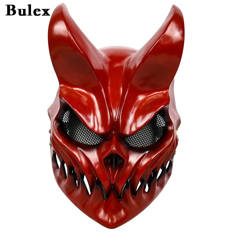 NewBulex Slaughter To Prevail Alex Terrible Masks Prop Cosplay Mask Halloween Party Deathcore Darkness Mask2025