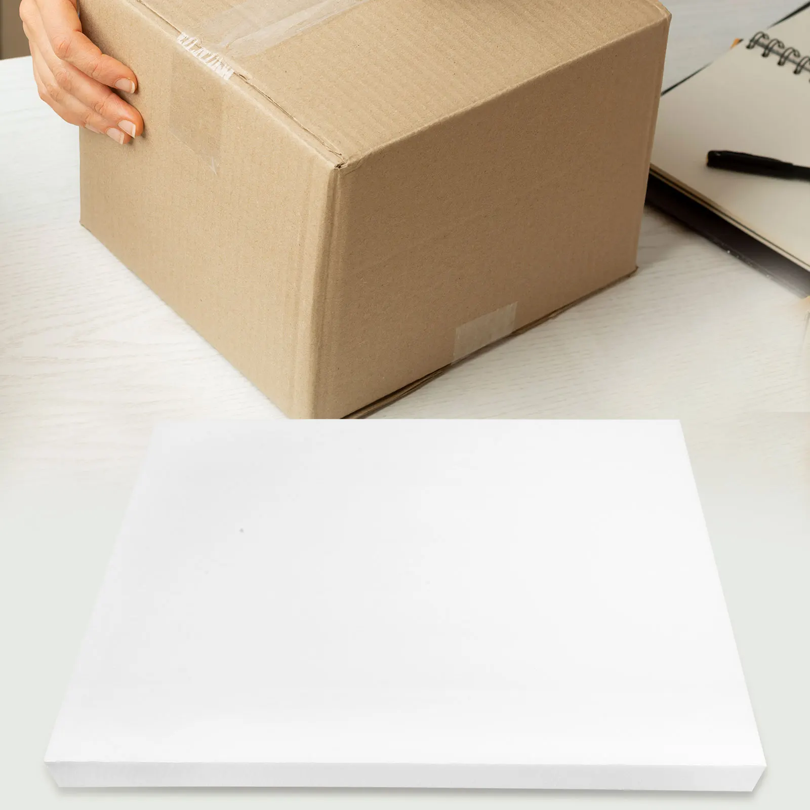 

2pcs Sheet Cuttable High-Density Pad Packing Protection Inserts For Tool Box Foam Sheets For Moving Storage Foam