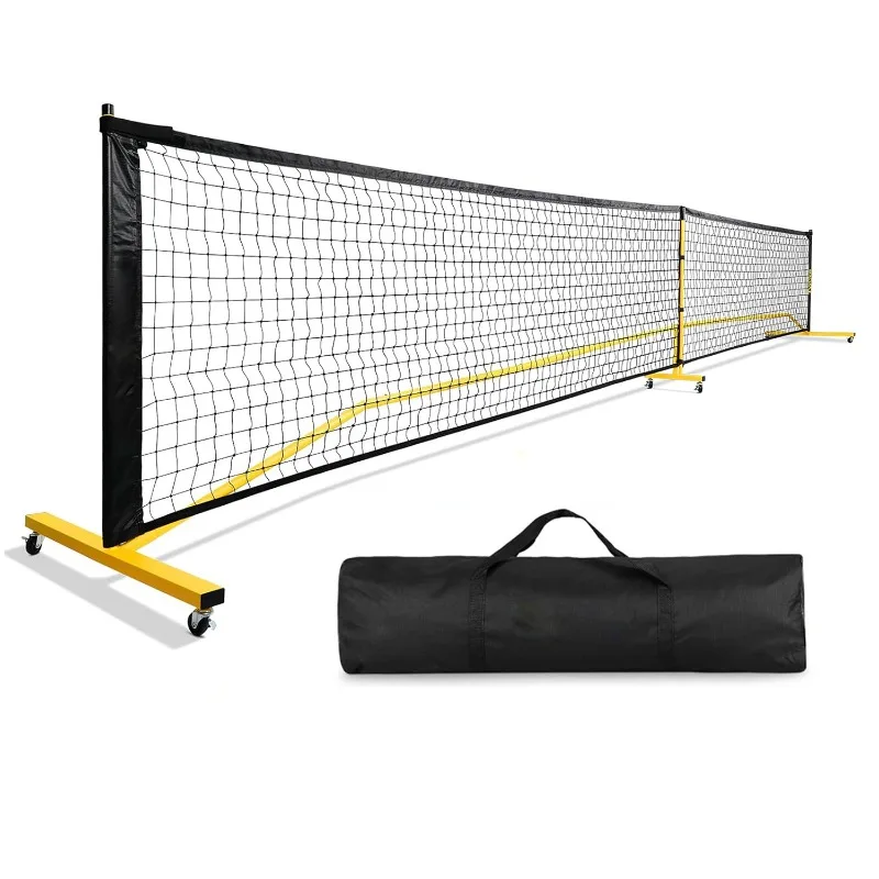 

ZOCO 22FT Regulation Size Portable Pickleball System with Carrying Bag, Balls Pickleball Net Set for Outdoor Backyard Driveway