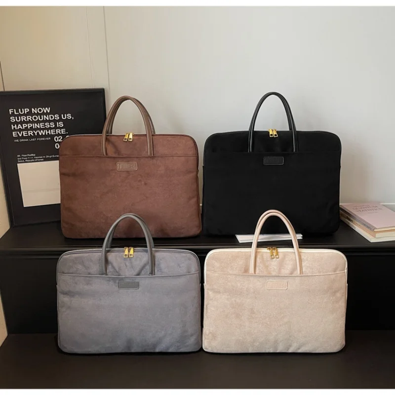 

Water-resistant Universal Laptop Bag Sleeve Notebook for Macbook Computer Handbag Briefcase Travel Bag