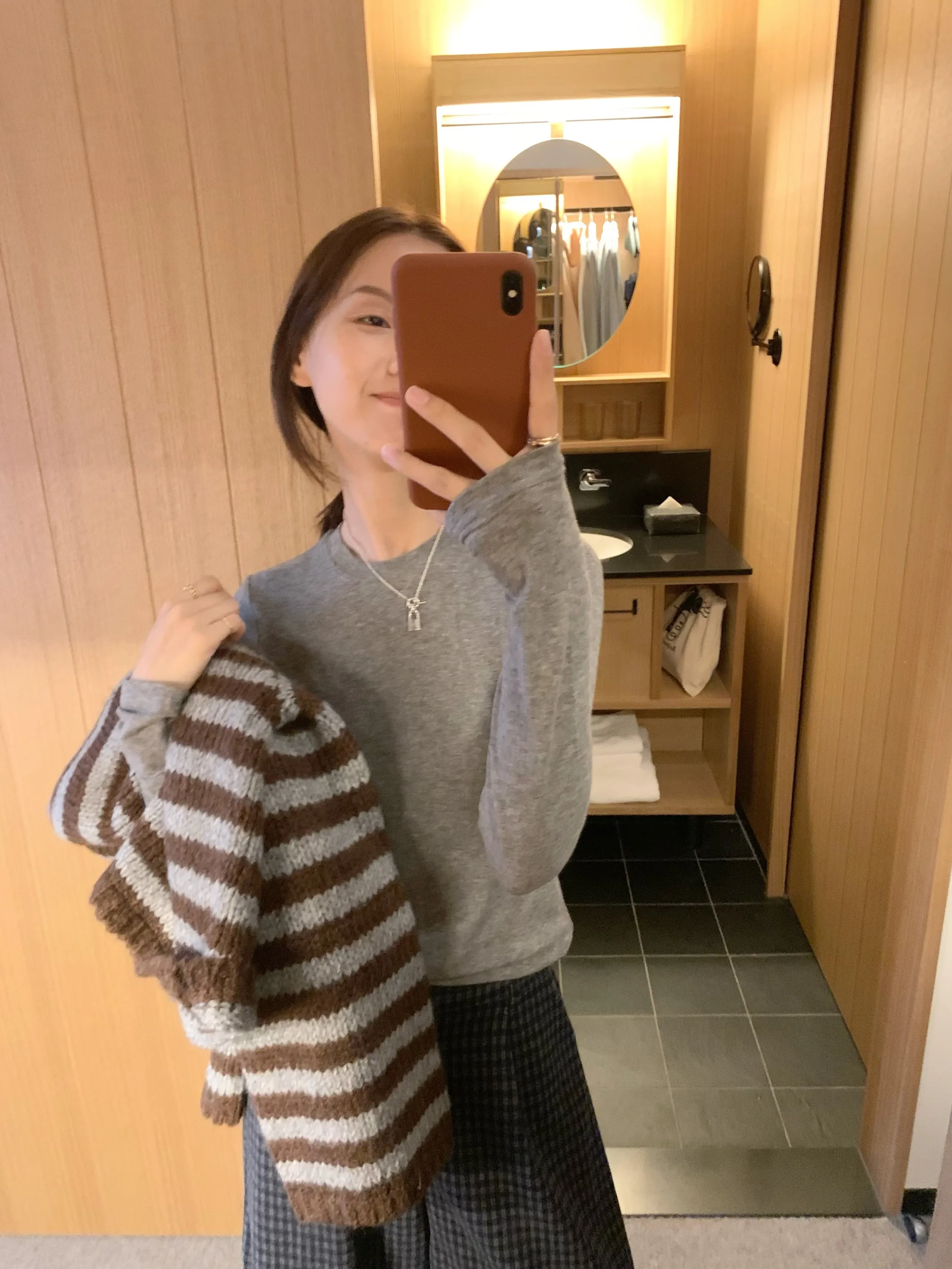 

Fretaro Women's Long Sve T-irt Basic Fit Casual Sle Wool Blend Comfortable Soft round Ne Top Spring New Arrival