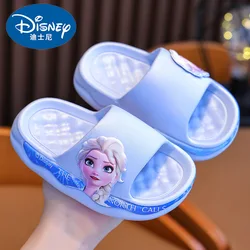 Disney Princess Frozen Elsa Summer Children's Slipper Kids Sandals Girls Garden Shoes Waterproof Non-slip Slippers Hole Shoes