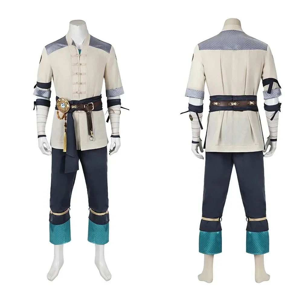 Disfarce raiden cosplay traje homem kombat outfit calças superiores acessórios conjunto completo e itens individuais são vendidos tamanho personalizado